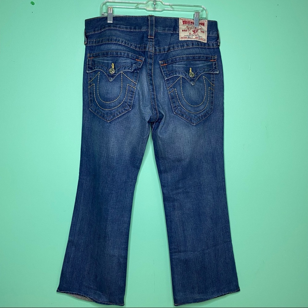Men’s Billy True Religion size 33 Made in the USA Boot Cut jeans pre owned